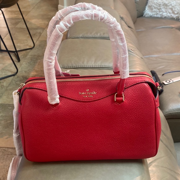 Red Leather Kate Spade Purse